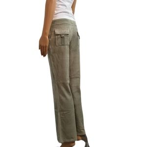 Juicy Couture Pale Green Velour Sweatpants Size S